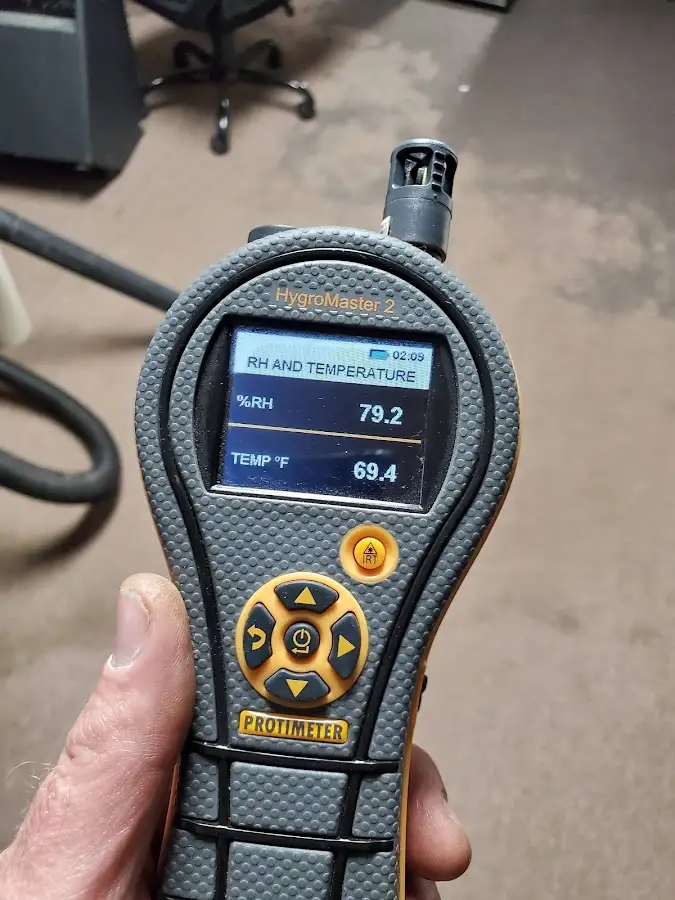 Moisture meter humidity assessment for Mold Remediation & Removal in Napoleon